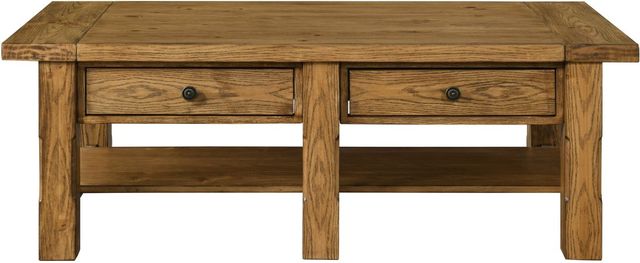 New Classic® Home Furnishings Duncan Walnut Coffee Table-2