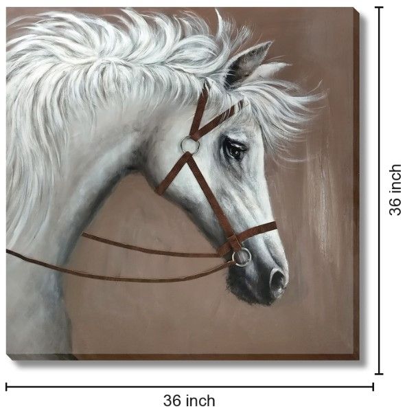Classy Living Contemplative Majestic Plaid Crowned Muse Wall Art-2