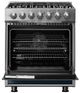 Viking® 3 Series 30" Squall Pro Style Dual Fuel Range-1