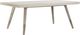 Magnussen Home® Lenox Acadia White/Bronze Glass/Warm Silver Rectangular Dining Table-0