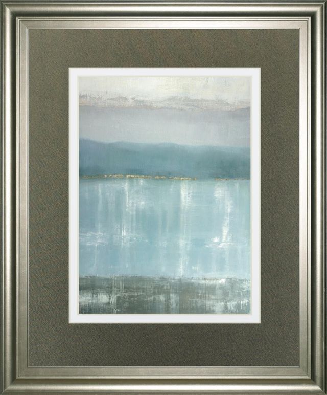Classy Living Caroline Gold Twilight Blues 34"W Wall Art-0
