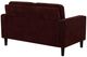 Coaster® Ruth 2-Piece Rust Red Upholstered Sofa Set-4