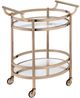 ACME Furniture Lakelyn Rose Gold Serving Cart-0