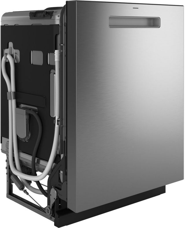 GE Profile™ 24" Fingerprint Resistant Stainless Steel Top Control Built In Dishwasher with Microban™ Antimicrobial Technology-3