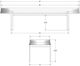 Amisco Customizable Capri 66'' Dining Bench-2