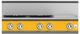 Hestan 36" Custom Color 4-Burner Gas Rangetop with Griddle-5