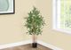 Monarch Specialties Inc. Green/Black 50" Artificial Potted Bamboo Tree-3