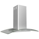 Stainless Steel with Glass Canopy