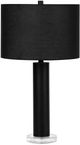 Monarch Specialties Inc. 28"H Black Acrylic Table Lamp-0