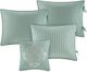 Olliix by Madison Park 6 Piece Seafoam Quebec Reversible Daybed Cover Set-2