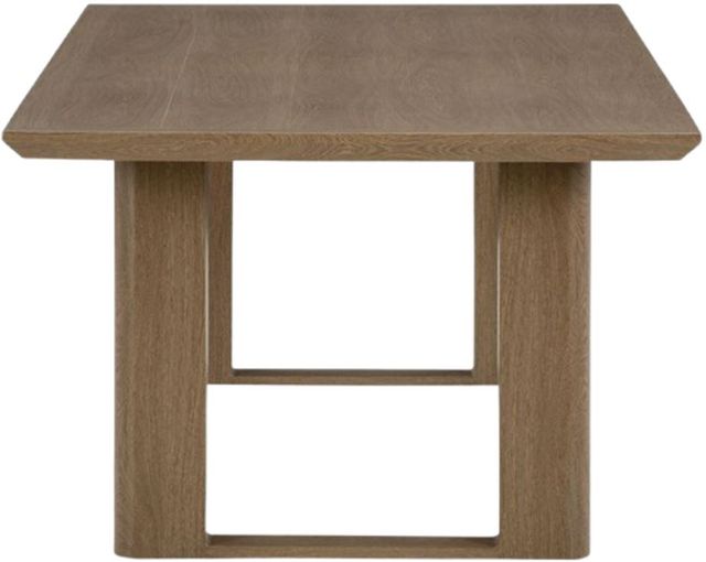 Signature Design by Ashley® Serene Bay Dark Brown Aluminum Outdoor Dining Table-2
