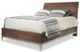 Durham Furniture Defined Distinction Autumn Wind Queen Wood Plank Bed-0