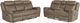 Elements International Sorrento 2-Piece Brown Living Room Seating Set-0