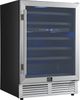FORNO® Bacchino Series Alta Qualita 24" 4.8 Cu. Ft. Fingerprint Resistant Stainless Steel Wine Cooler -2