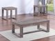 Crown Mark Knott Brown End Table-1