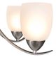 YHD Mirror Lake Brush Nickel 5-Light Chandelier-2