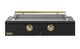 Caliber™ Rockwell Social 48" Matte Black Built-In Liquid Propane Outdoor Griddle with Brass Hardware-0