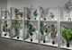 Monarch Specialties Inc. Silver/White 96" Display Rack with 4 Adjustable Shelves-1