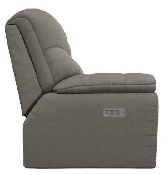 La-Z-Boy® Morrison Fog Power Reclining Loveseat with Headrest-3