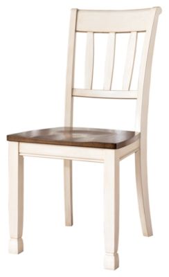 Signature Design by Ashley® Whitesburg 2-Piece Brown/Cottage White Dining Room Chair-1
