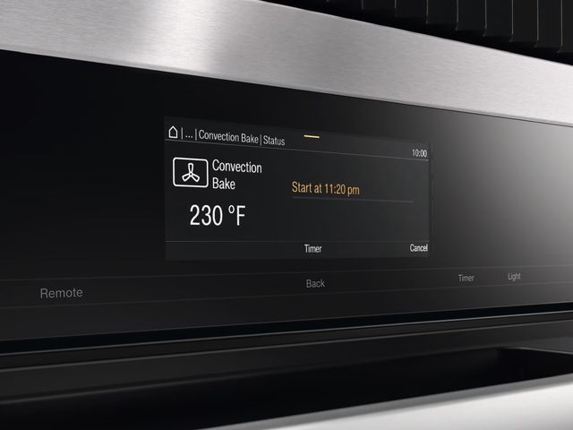 Miele 30" Obsidian Black Convection Single Electric Wall Oven with Self Clean-3