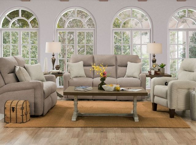 Southern Motion™ Customizable Metro Power Reclining Sofa with Headrest and Next Level-1