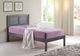 Donco Kids Antique Grey Twin Louver Bed-1