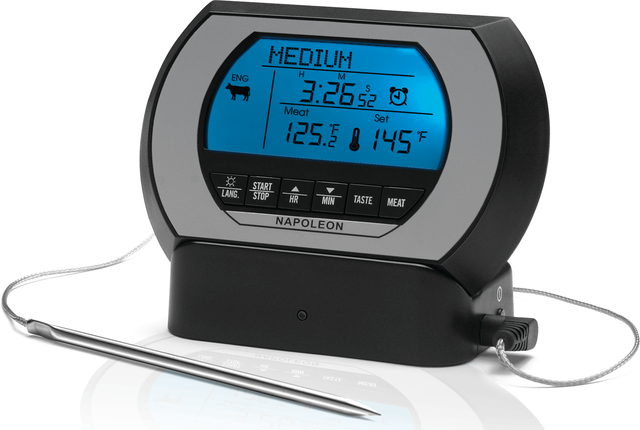 Napoleon PRO Black Wireless Digital Thermometer-0