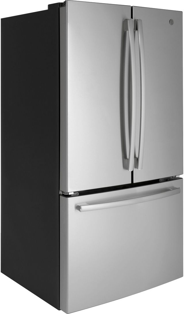 GE® 27 Cu. Ft. French Door Refrigerator-Stainless Steel-3