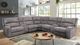 Furniture of America® Apostolos 6-Piece Light Gray Modular Power Reclining Sectional-1