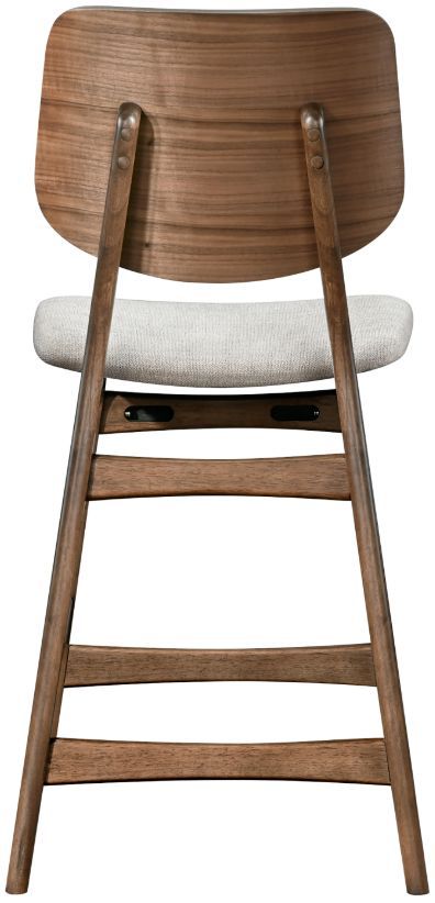 New Classic® Home Furnishings Oscar Natural/Walnut Counter Stool-4