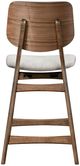 New Classic® Home Furnishings Oscar Natural/Walnut Counter Stool-4