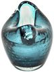 A & B Home Blue Belling Artisan Glass Bowl-1