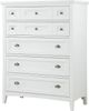 Magnussen Home® Heron Cove Chalk White/Dovetail Grey Drawer Chest-0
