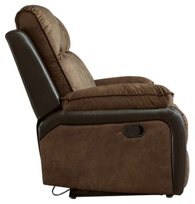 Signature Design by Ashley® Woodsway Brown Reclining Sofa-3