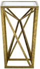 Olliix by Madison Park Gold Zee Angular Mirror Accent Table-1