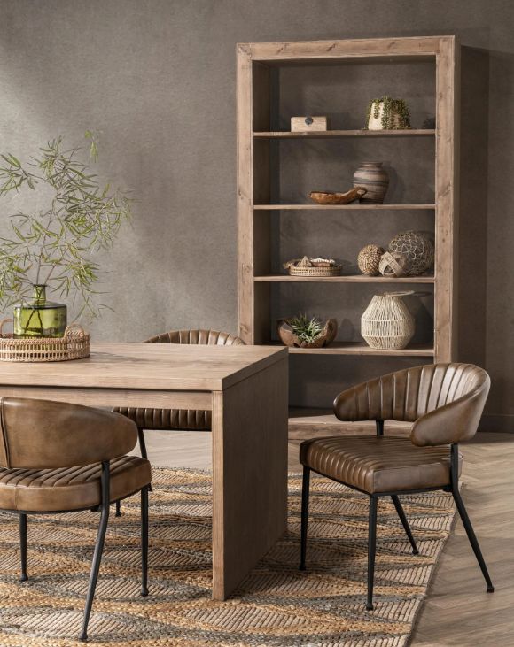 Classic Home Nalani Natural Bookshelf-1