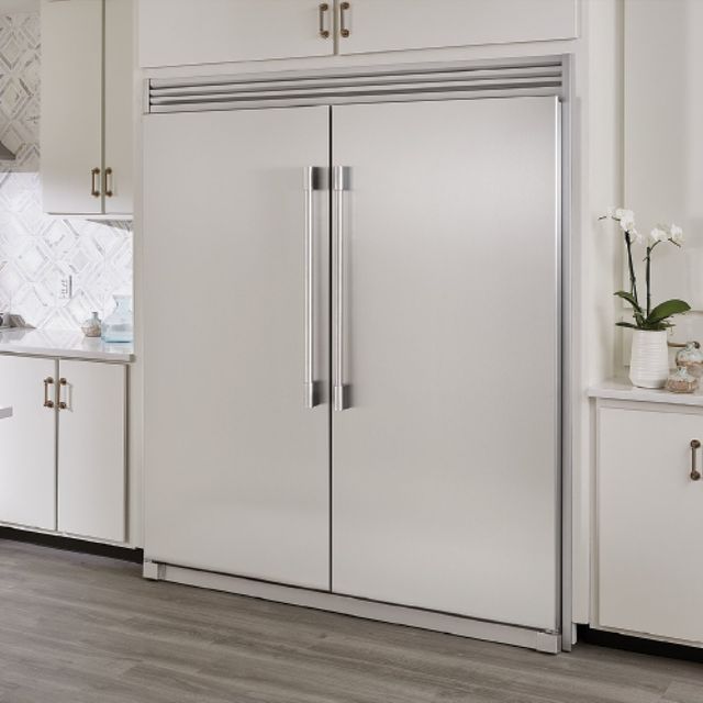 Frigidaire Professional® 79'' Stainless Steel Louvered Dual Built-In Trim Kit-2