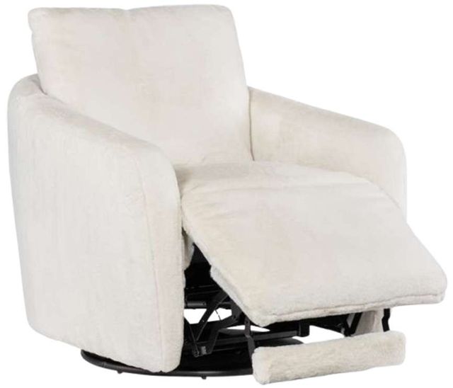 Hooker® Furniture CC Bonnie Llama Natural Power Swivel Recliner with Power Footrest-1