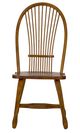 Liberty Furniture Treasures Rustic Oak Bow Back Dining Side Chair-1