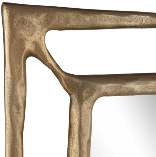 Uttermost® Felix Antiqued Brass Mirror-4