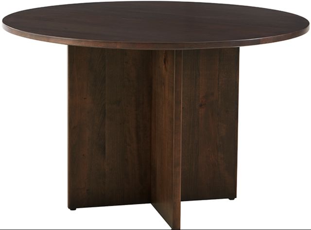 Artisan & Post by Vaughan-Bassett Crafted Cherry by Ben & Erin Napier Dark Cherry 48" Round Table-0