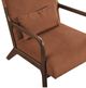 Homelegance® Twill Brown/Orange Accent Chair-5