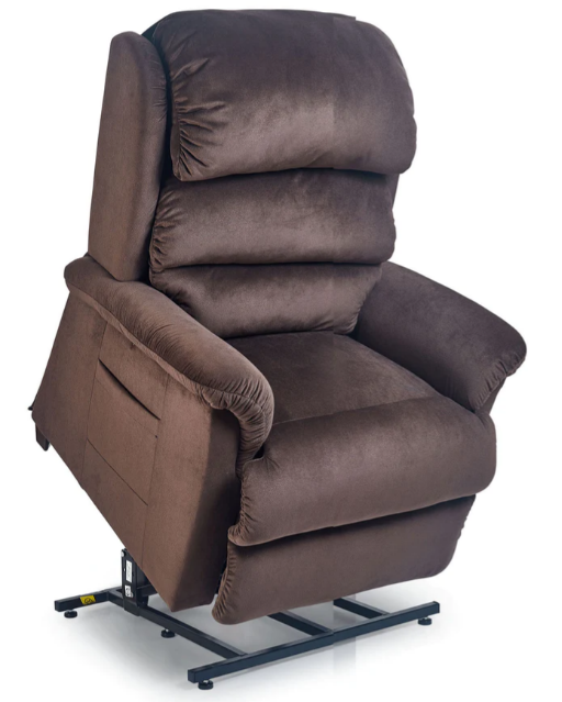 Ultra Comfort™ Polaris Large Power Lift Chair Recliner in a Coffeehouse Fabric-0