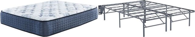 Sierra Sleep® by Ashley® Mt Dana 2-Piece Hybrid Firm and Better than a Boxspring Foundation Full Mattress Set-0
