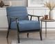 Homelegance® Greeley Blue/Gray Accent Chair-1