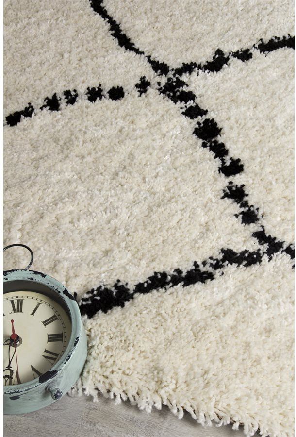 Kalora Interiors Maroq White 3'11" x 5'7" Rug-1