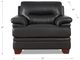 Hydeline® Luxor Gunmetal Black Chair-1