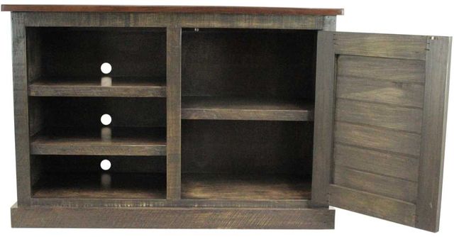 American Heartland Manufacturing Rustic Two Tone 47" TV Stand-2