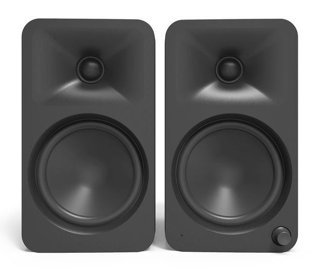 Kanto ORA 4" Matte Black Powered Stereo Speakers (Pair)-0